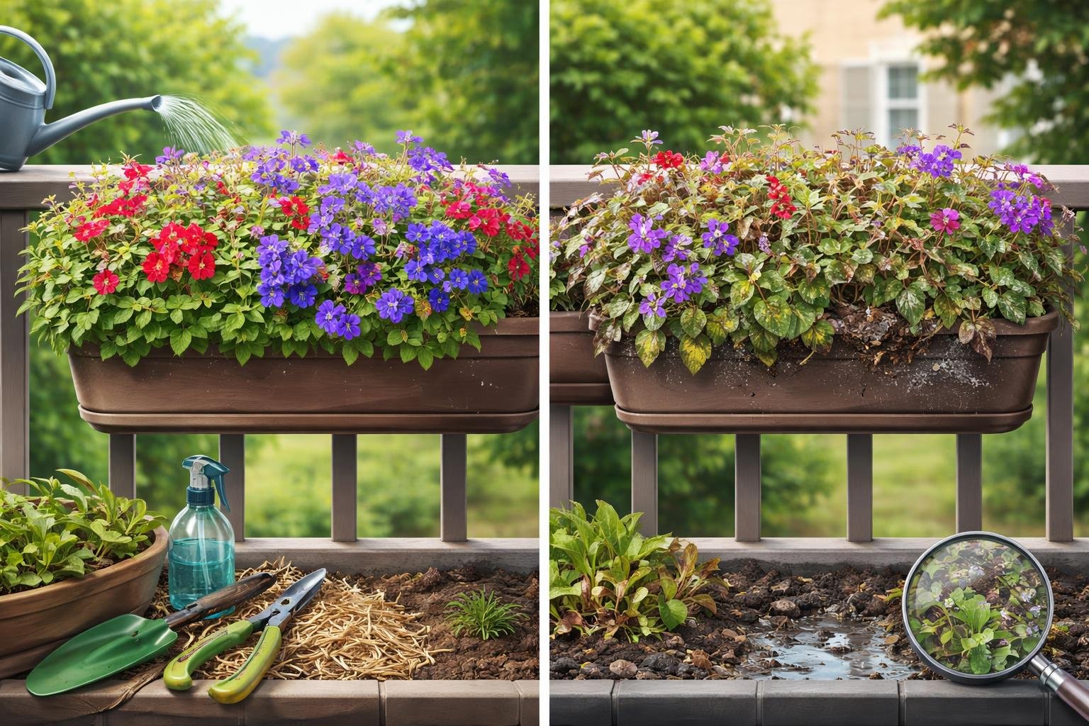 - Törpe lobélia érzékeny a túlöntözésre, figyelj a talaj nedvességére és a kártevőkre.