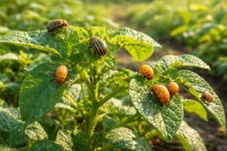 - Burgonyabogár figyelmeztet: gyorsan terjed, lerombolhatja a krumpli leveleit, és a termést is veszélyezteti.