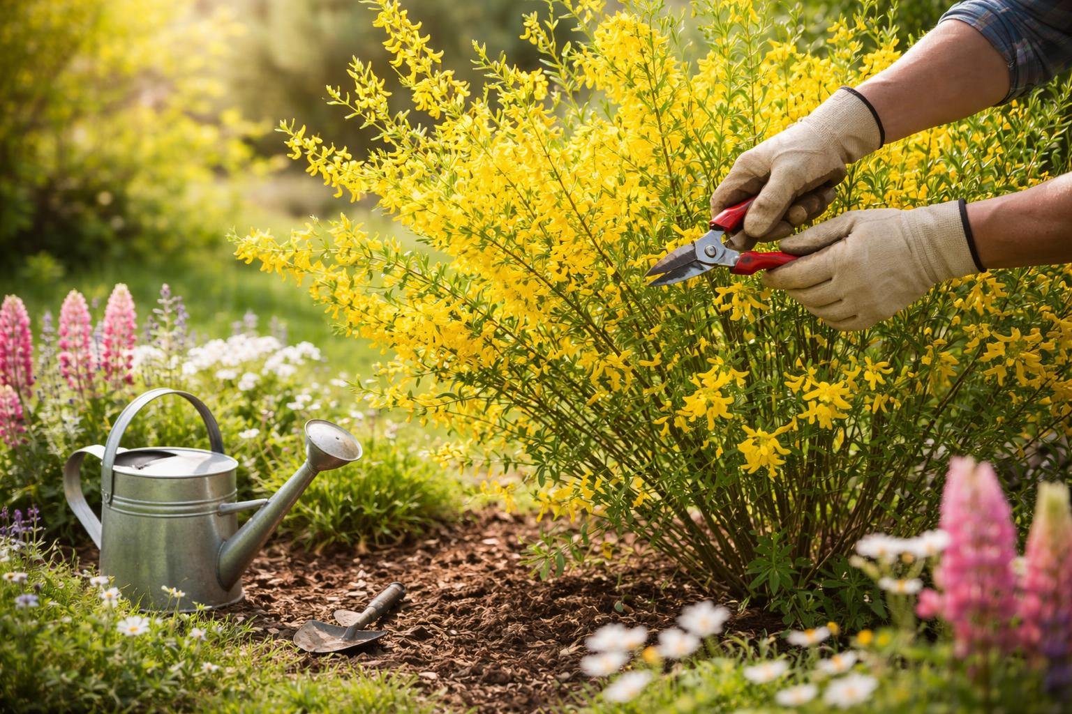 - Zanót arany virágfelhője tavasszal díszíti a kertet, alacsony igényekkel és szaporodási lehetőségekkel.