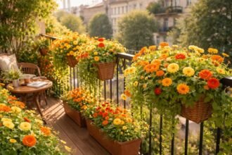 - Kerti sarkantyúka gyorsan nő, látványos virágzás, könnyen nevelhető, kis helyen dús.