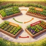 - Vetésforgóval kevesebb kártevő és betegségek, jobb talajhasznosítás, tervezhető szezon a kertben.