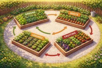 - Vetésforgóval kevesebb kártevő és betegségek, jobb talajhasznosítás, tervezhető szezon a kertben.