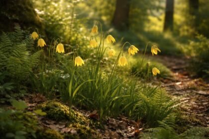 - Erdei tulipán a vadonban is előforduló, korai tavaszi virágzású növény.