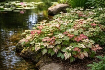 - Kaméleonlevél: nedves talajon hosszú szezonban színes lomb, fényigényre figyelni, vízszükséglet.
