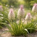 - Üstökös gyöngyike napfényigényes hagymás virág, gondozása egyszerű, évről évre visszatér.