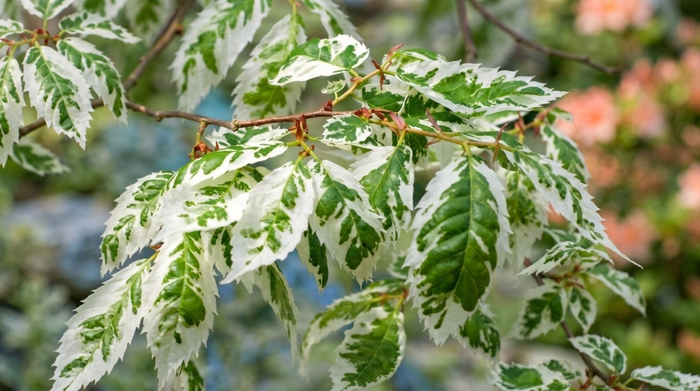 - Variegata lombszín fehér foltokkal tarkított, így nappal is jól látható.