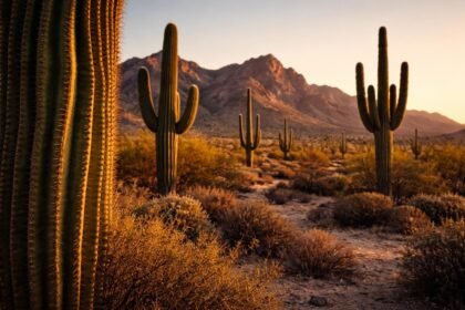 - A saguaro kaktusz akár száz évig élhet, lassú növekedéssel, ritkán virágzik.