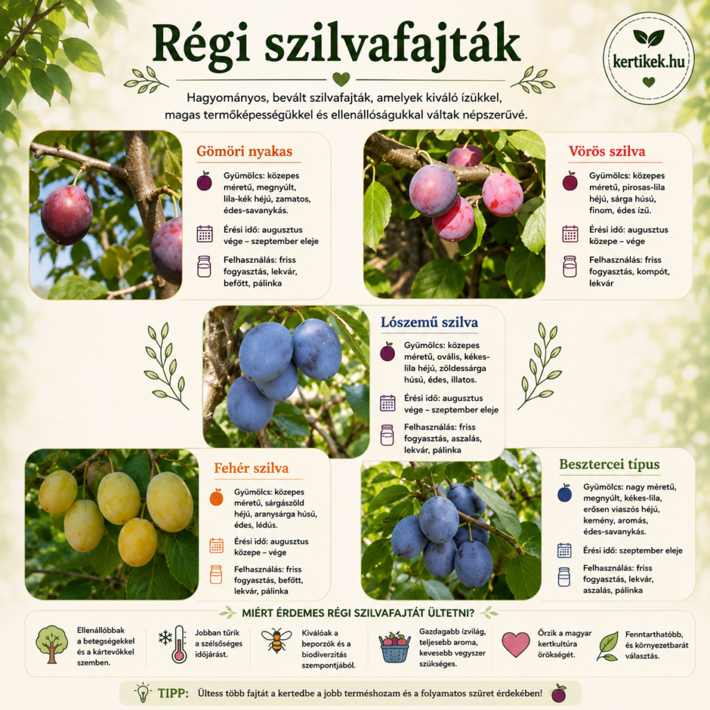 Régi szilvafajták