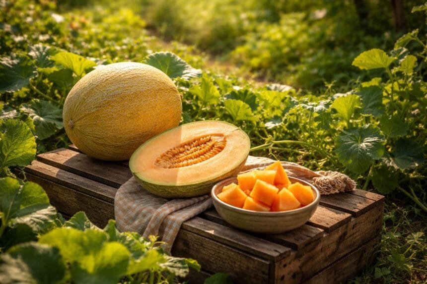 - Sárgadinnye: rendkívül magas víztartalom, vitaminokban gazdag, nyári hűsítő, egészséges hidratáló.