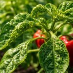 • Paprika levelei fodrozódnak: gyakori tünet, amely stressz vagy kártevők okozhatnak