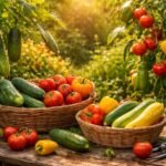 Pontos augusztusi betakarítás: uborka, cukkini és paprika gyorsan érnek, ezért naponta ellenőrizni.